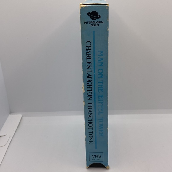 Man On The Eiffel Tower VHS Charles Laughton Franchot Tone Interglobal Video - Picture 2 of 8